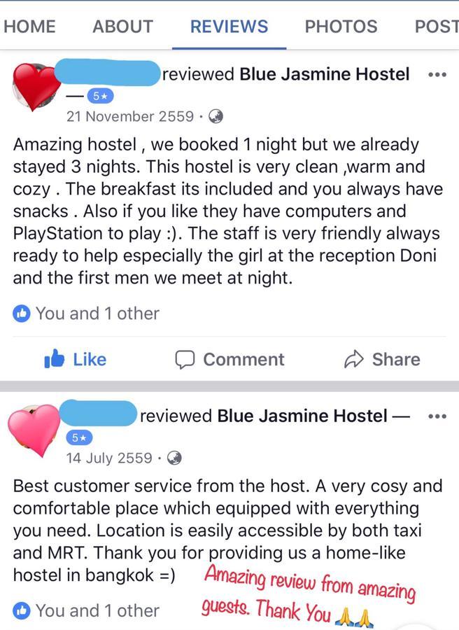 Blue Jasmine Hostel Bangkok Ngoại thất bức ảnh